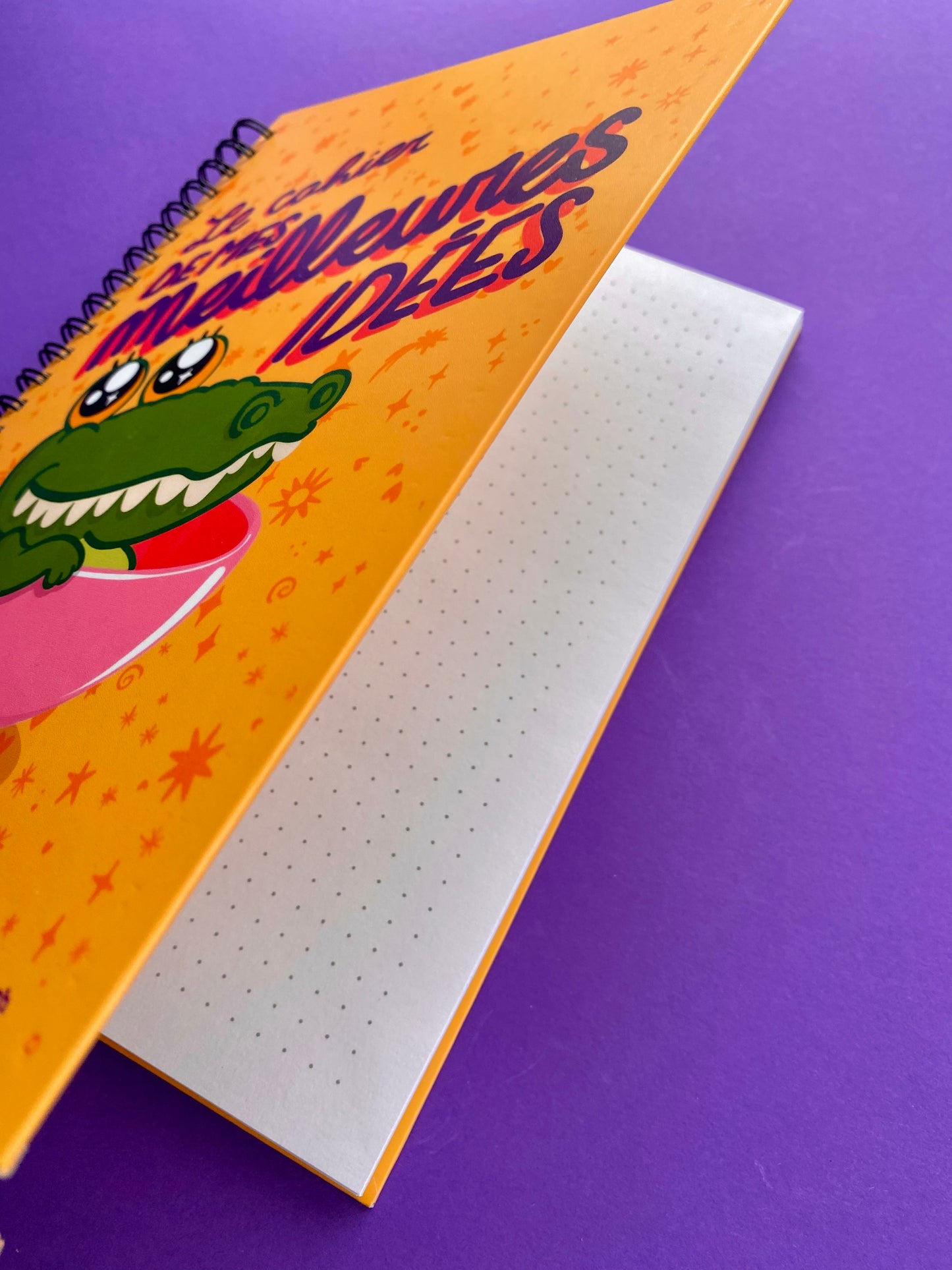 Cahier de notes A5 Croco