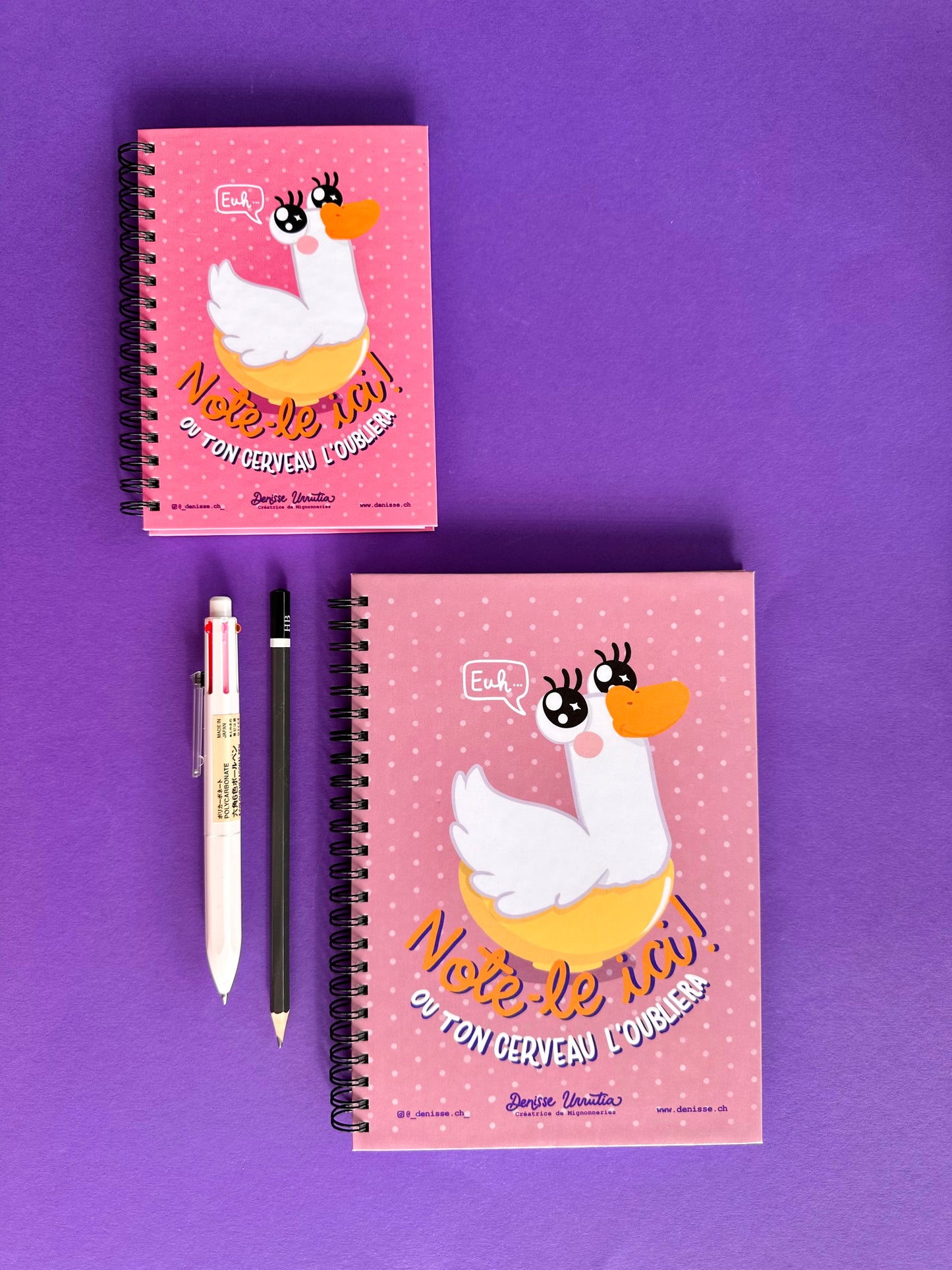 Cahier de notes Oie