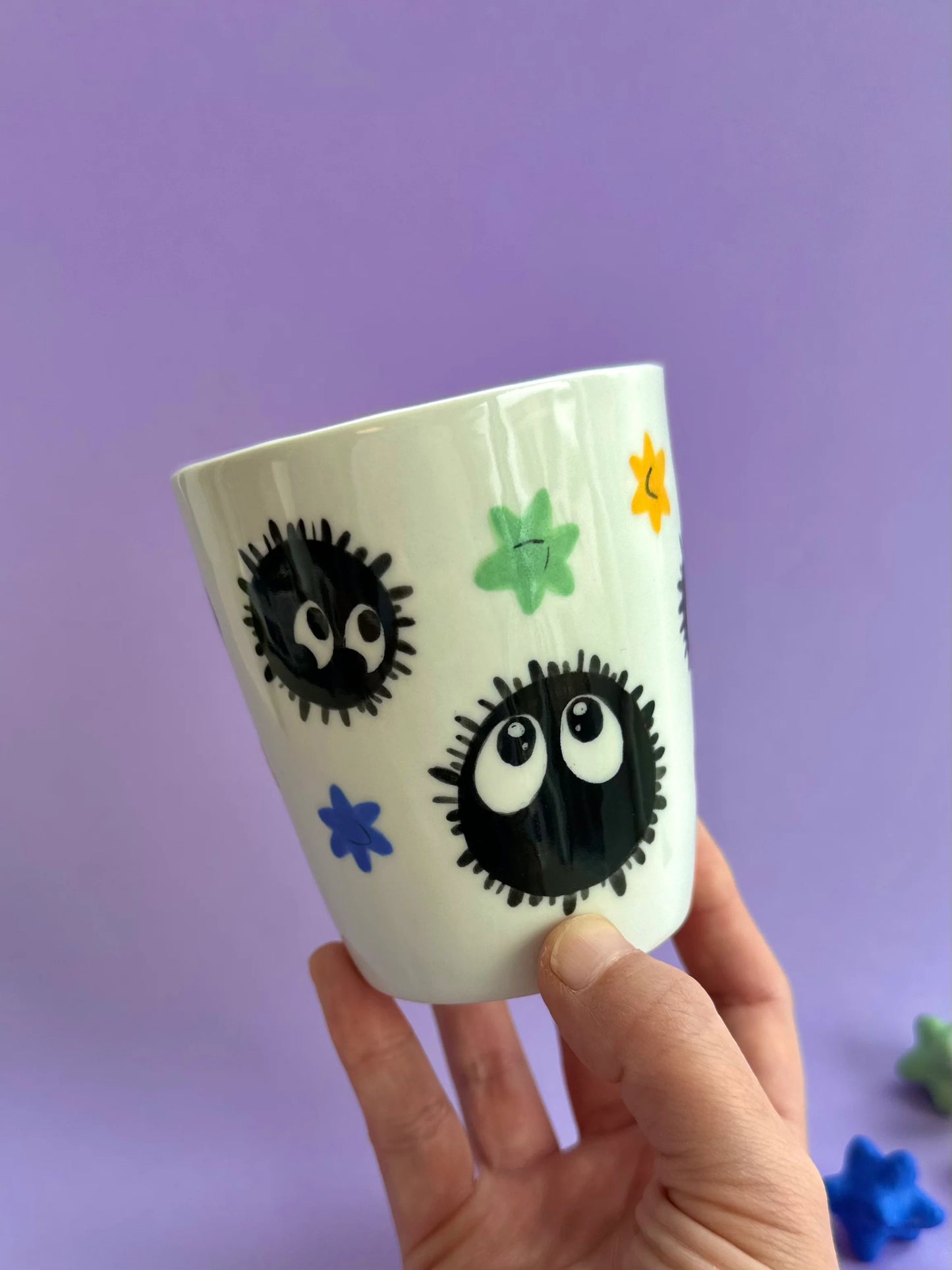 Gobelet boules de suie en porcelaine, vue 4