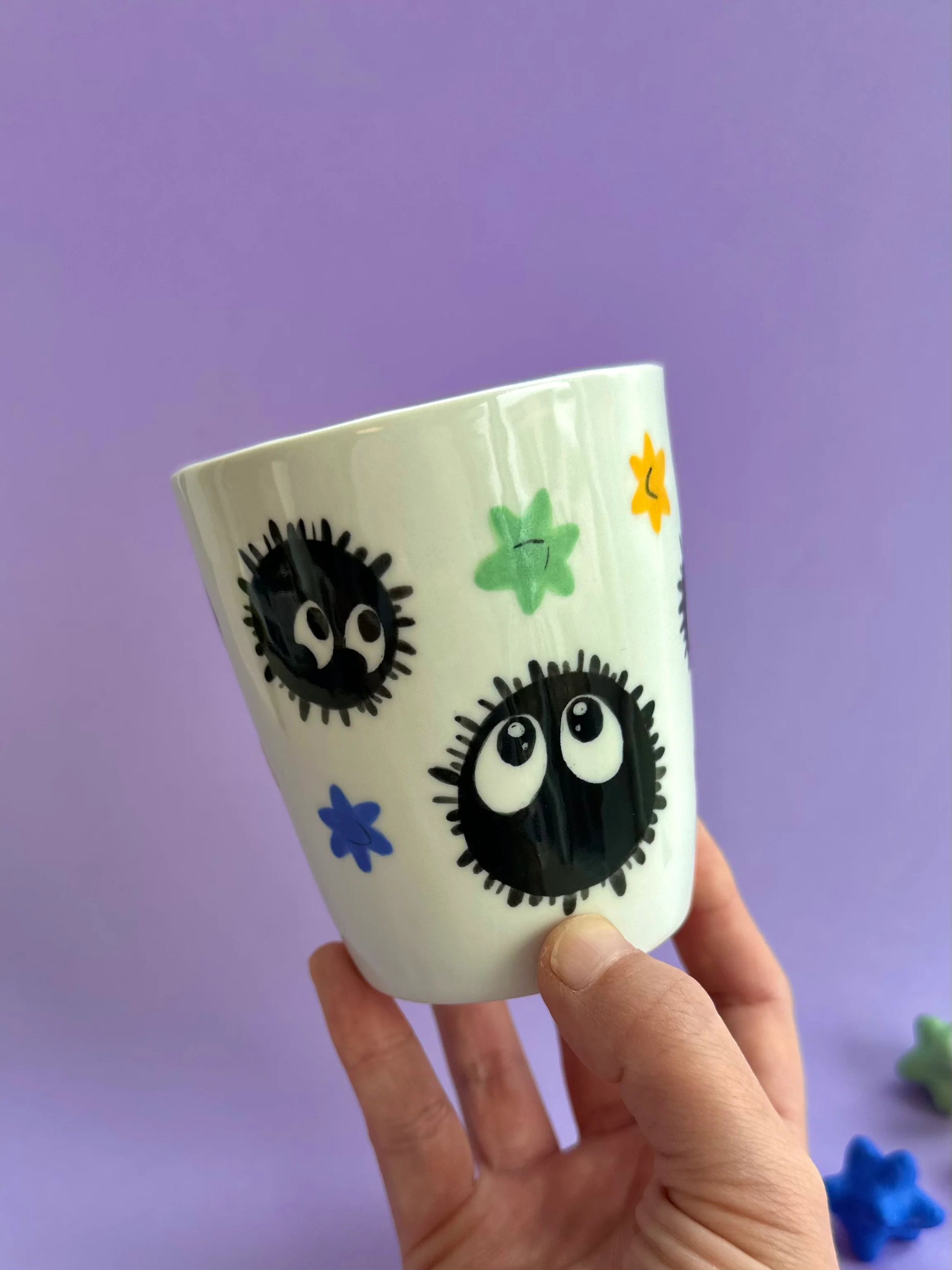 Gobelet boules de suie en porcelaine, vue 4